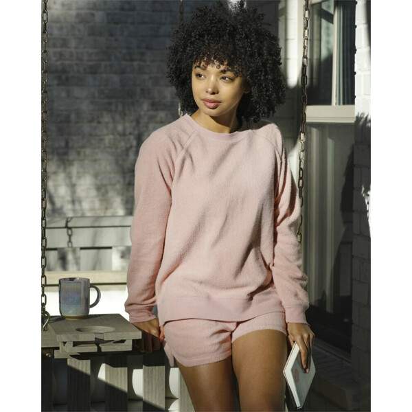 Women's Fleece Out Crewneck Pullover Thumbnail