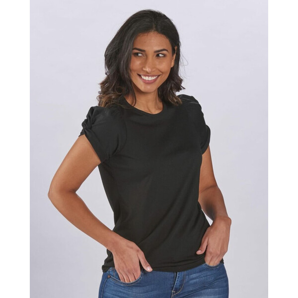 Women's Puff Sleeve T-Shirt Thumbnail