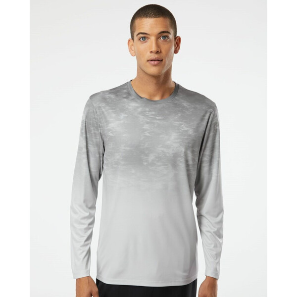 Unisex Montauk Oceanic Fade Performance Long Sleeve T-Shirt Thumbnail