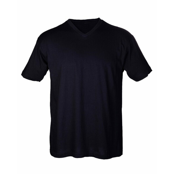 Men's Fine Jersey V-Neck T-Shirt Thumbnail