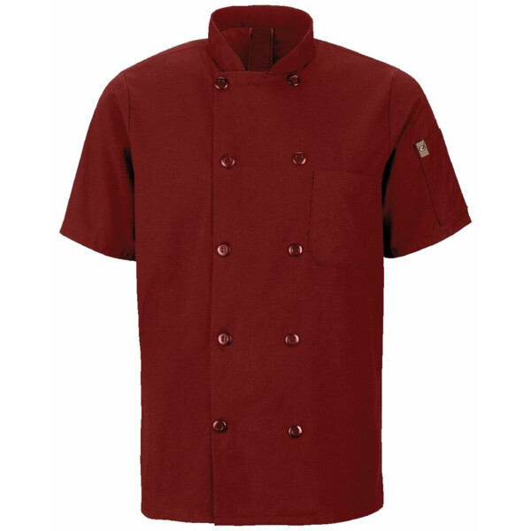 Mimix™ Short Sleeve Chef Coat with OilBlok Thumbnail