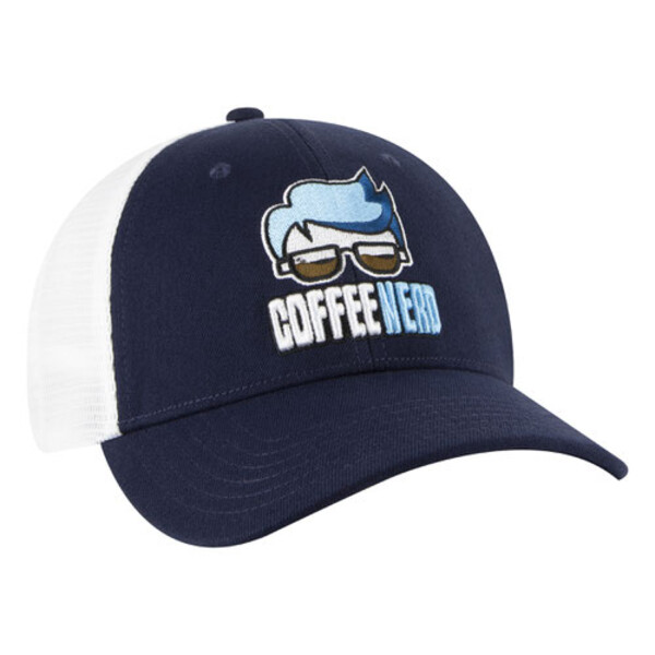 OTTO CAP "OTTO FLEX" Fitted 6 Panel Low Profile Mesh Back Trucker Hat Thumbnail