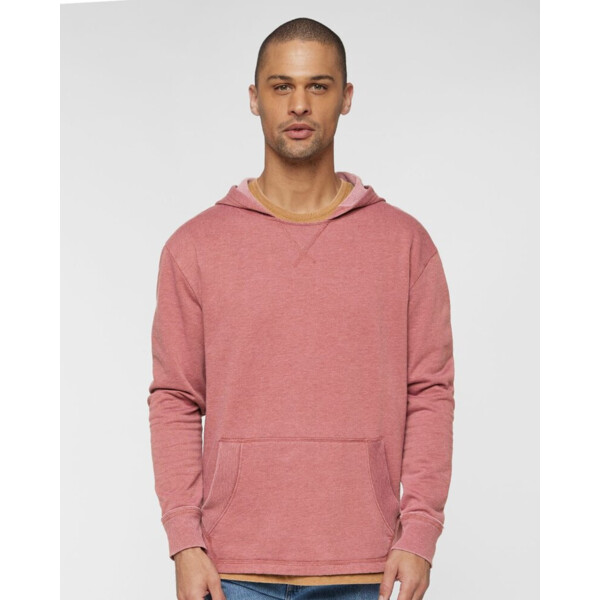 Unisex Vintage Wash Fleece Hoodie Sweatshirt Thumbnail