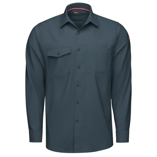 Men's Tall Cooling Long Sleeve Work Shirt Thumbnail