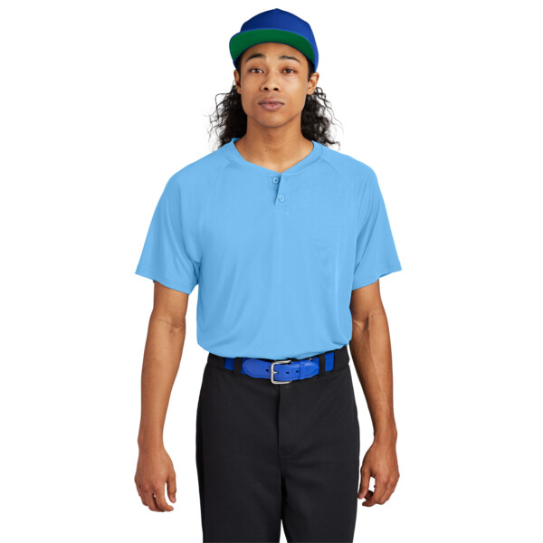 PosiCharge ® Competitor 2 Button Henley Thumbnail