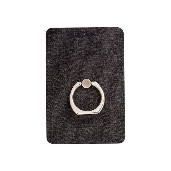 RFID Phone Pocket With Metal Ring Phone Stand Thumbnail