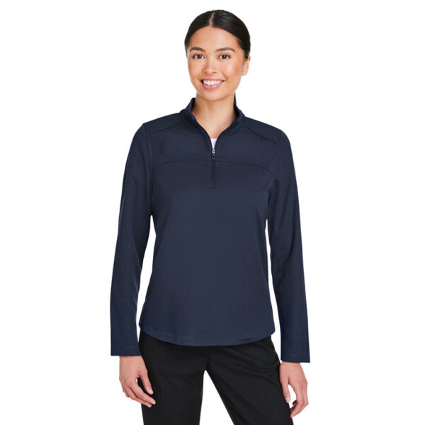 Ladies' Express Tech Performance Quarter-Zip Thumbnail