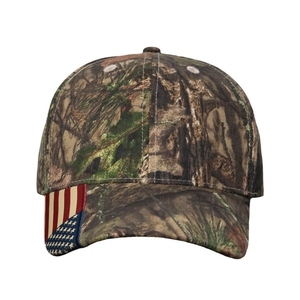 Camo Woven USA Flag Cap Thumbnail