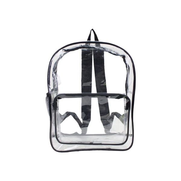 Large 17" Heavy Duty Clear Backpack Thumbnail