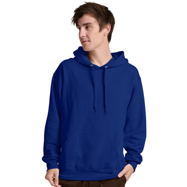 Unisex Ultimate™ CVC Ring-Spun Hooded Sweatshirt Thumbnail