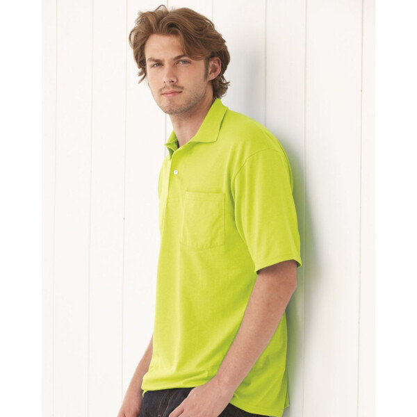 Men's SpotShield® 50/50 Polo with Pocket Thumbnail