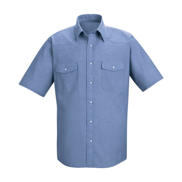 Men's Deluxe Western Style Short Sleeve Shirt Thumbnail