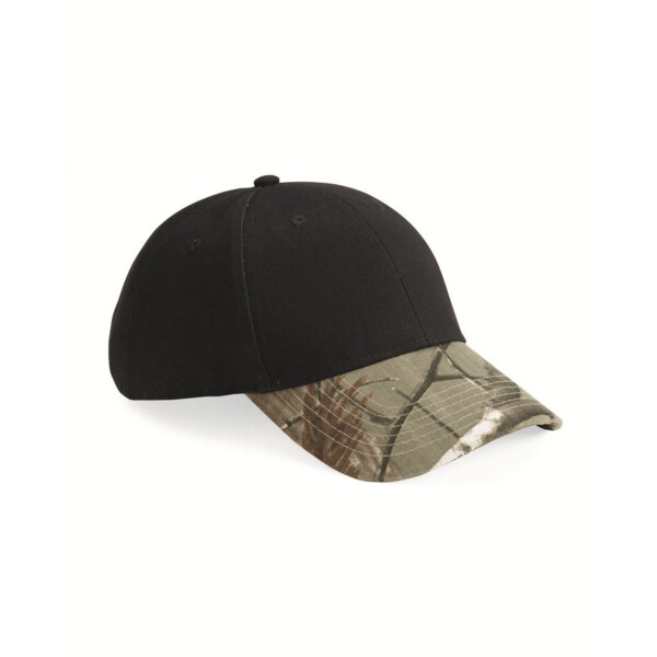 Solid Crown with Camo Bill Cap Thumbnail