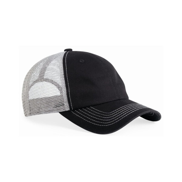 Contrast-Stitch Mesh-Back Cap Thumbnail