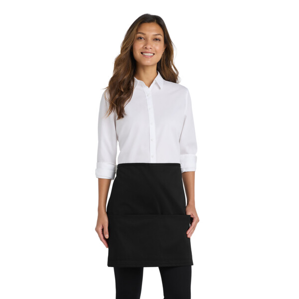 Easy Care Half Bistro Apron with Stain Release Thumbnail