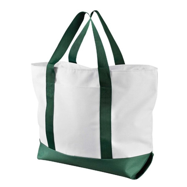 Bay View Giant Zipper Beach Tote Thumbnail