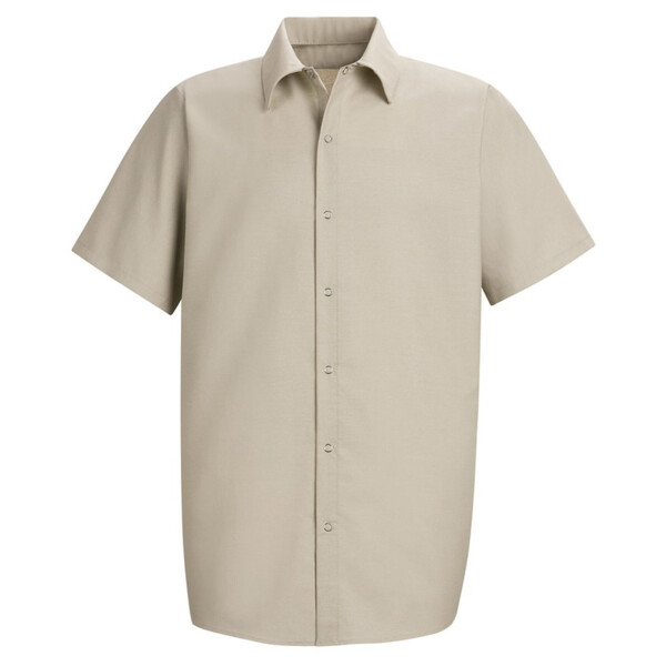 Men's Specialized Short Sleeve Pocketless Work Shirt Thumbnail