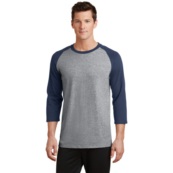 Core Blend 3/4 Sleeve Raglan Tee Thumbnail