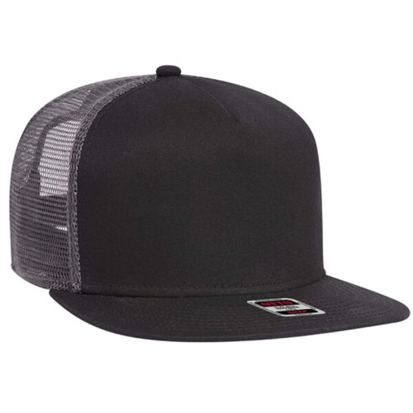 OTTO CAP "OTTO SNAP" 5 Panel Pro Style Mesh Back Trucker Snapback Hat Thumbnail
