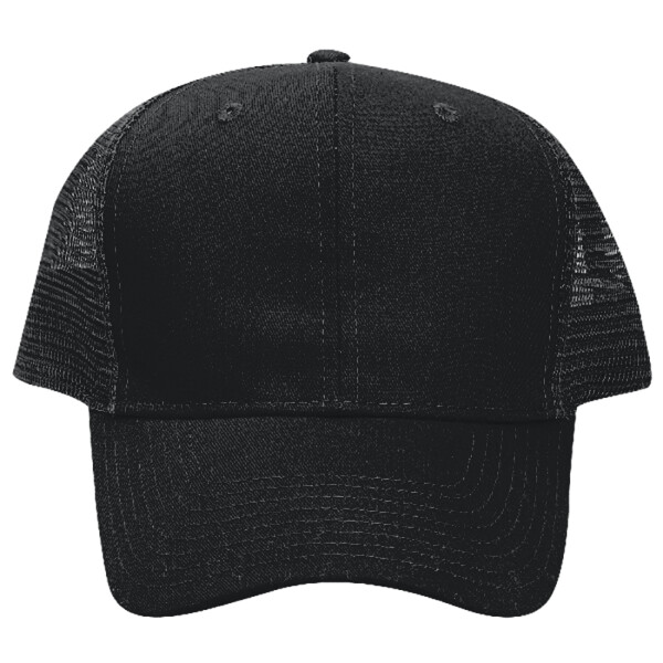 OTTO CAP 6 Panel Mid Profile Mesh Back Trucker Hat Thumbnail