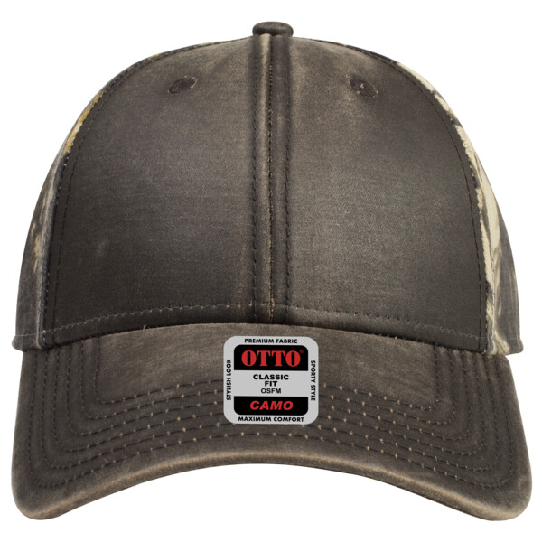 OTTO CAP Camouflage 6 Panel Low Profile Baseball Cap Thumbnail