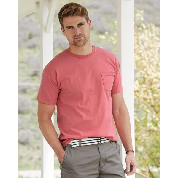 Unisex Garment-Dyed Pocket T-Shirt Thumbnail