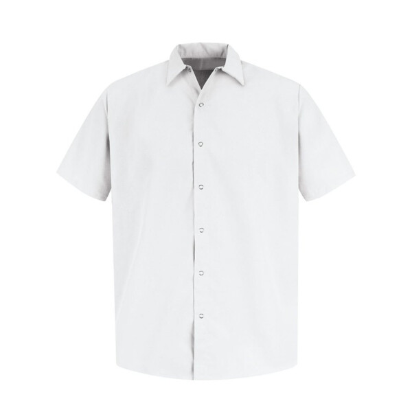 Men's Specialized Pocketless Polyester Work Shirt Thumbnail