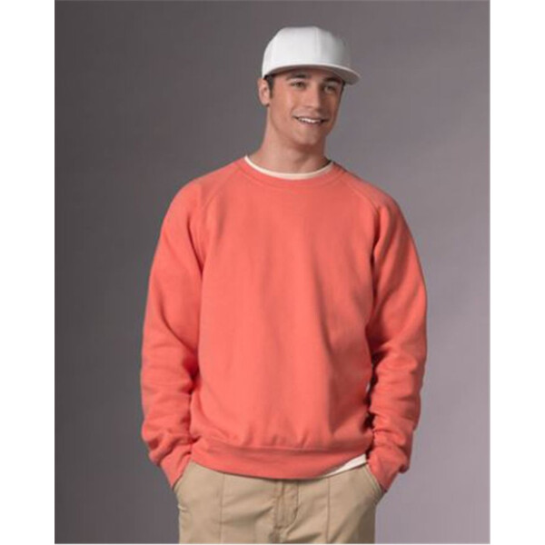 Men's Vintage Fleece Raglan Crewneck Sweatshirt Thumbnail