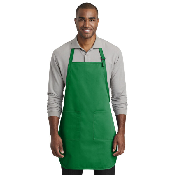 Full Length Two Pocket Bib Apron Thumbnail