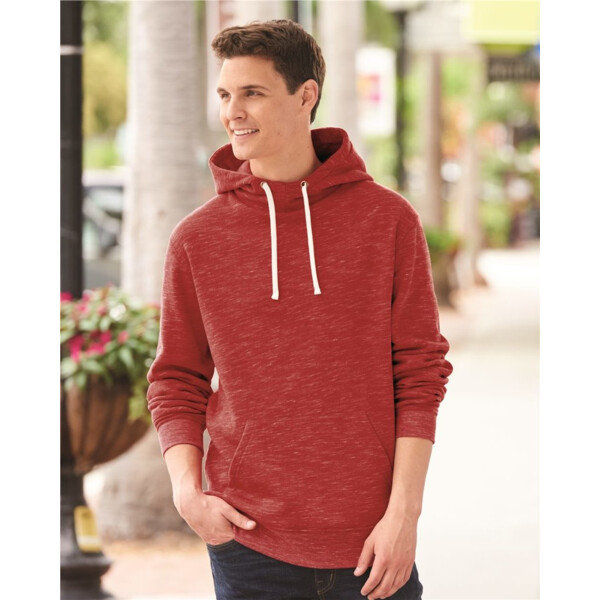 Men's Mélange Fleece Hooded Sweatshirt Thumbnail