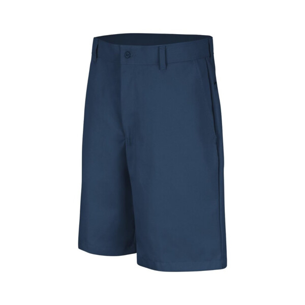 Men's Cotton Casual Plain Front Shorts Thumbnail