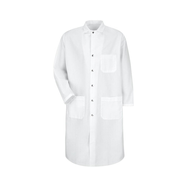 Men's Snap-Front Spun Polyester Butcher Coat Thumbnail