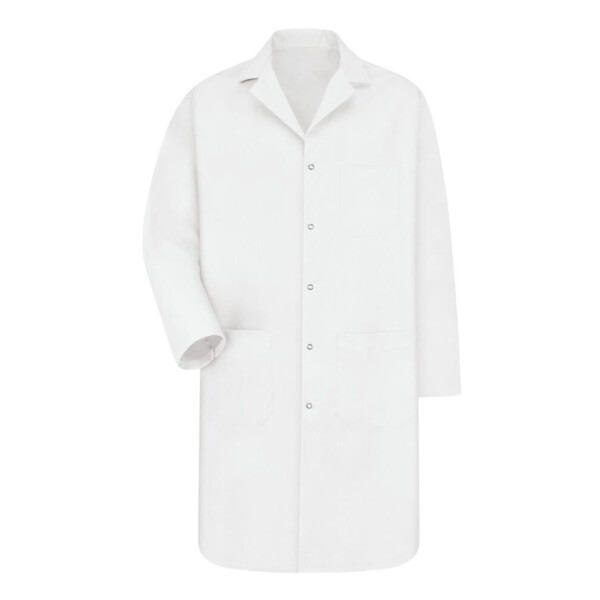 Unisex Tall Gripper Front Lab Coat Thumbnail