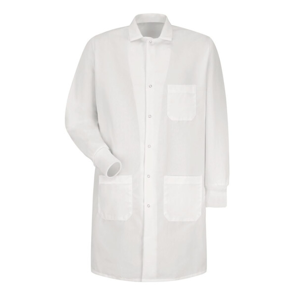 Unisex Poplin Specialized Cuffed Lab Coat Thumbnail