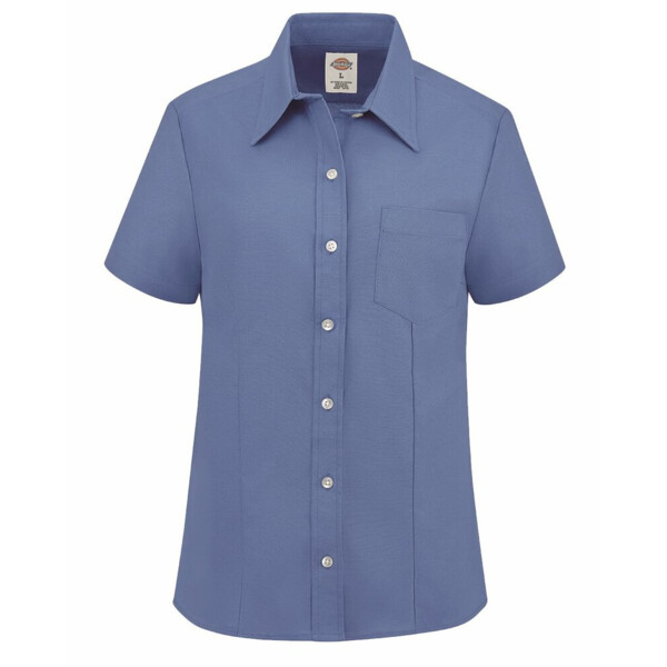 Women's Short Sleeve Stretch Oxford Shirt Thumbnail