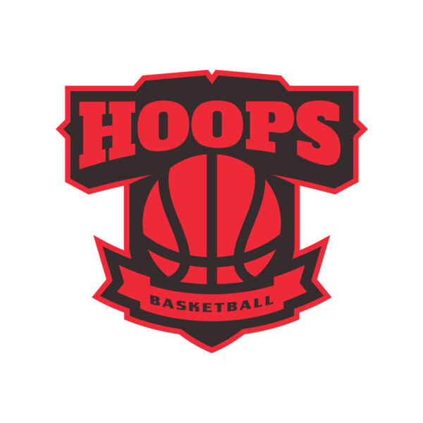 Hoops Basketball logo template  Thumbnail