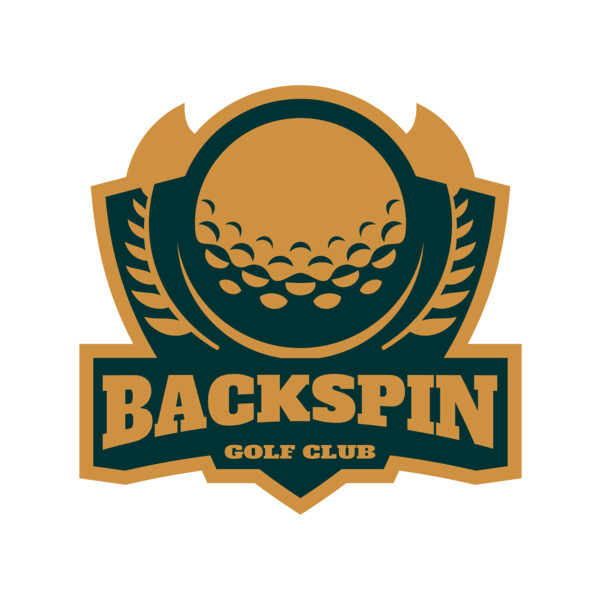 Backspin Golf club logo template Thumbnail