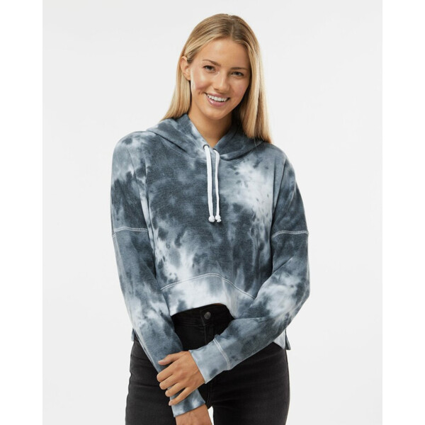 Women's Crop Hooded Sweatshirt Thumbnail