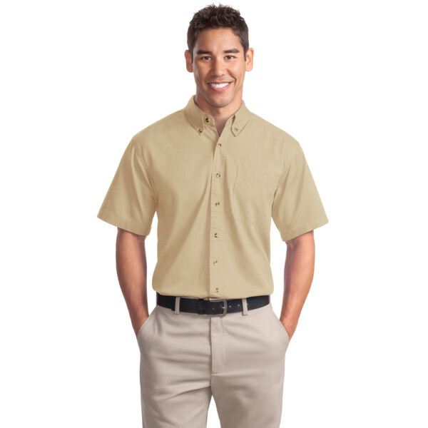 Short Sleeve Twill Shirt Thumbnail