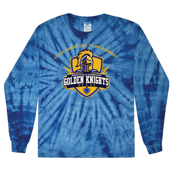 Golden Knight Elementary Long Sleeve T-Shirt Thumbnail