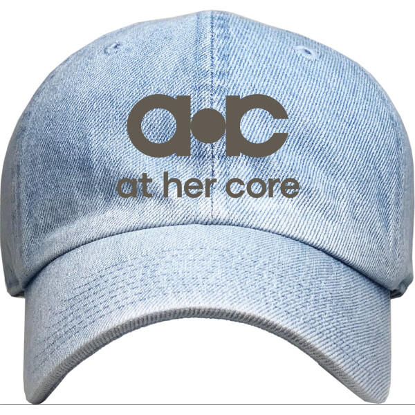 AHC Embroidered Jean Dad Hat Thumbnail