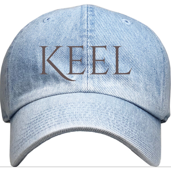 Keel Embroidered Jean Dad Hat Thumbnail