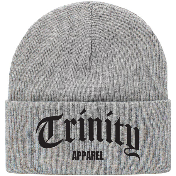 Trinity Old English Grey Beanie Thumbnail