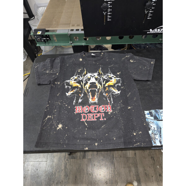 Rich Crowd Motion Dept Bleached Tee Thumbnail
