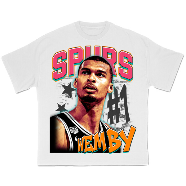 Victor Wembanyama "Passing the Crown" Tee Thumbnail