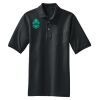 Heavyweight Cotton Pique Polo with Pocket Thumbnail
