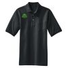 Heavyweight Cotton Pique Polo with Pocket Thumbnail