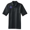 Heavyweight Cotton Pique Polo with Pocket Thumbnail
