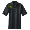 Heavyweight Cotton Pique Polo with Pocket Thumbnail