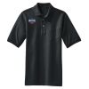 Heavyweight Cotton Pique Polo with Pocket Thumbnail